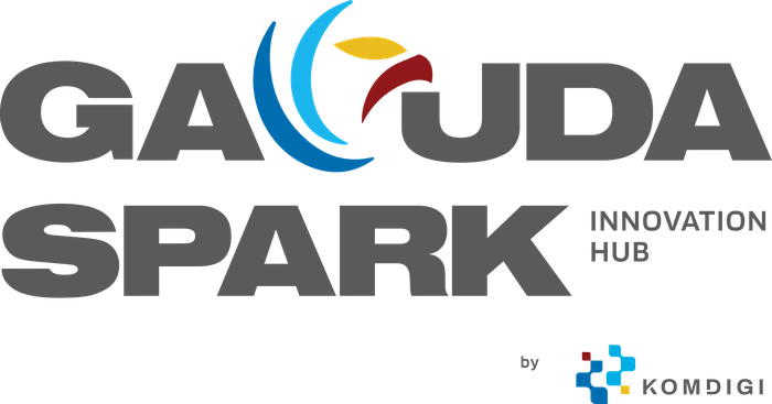 Logo Garuda Spark Innovation Hub by Komdigi
