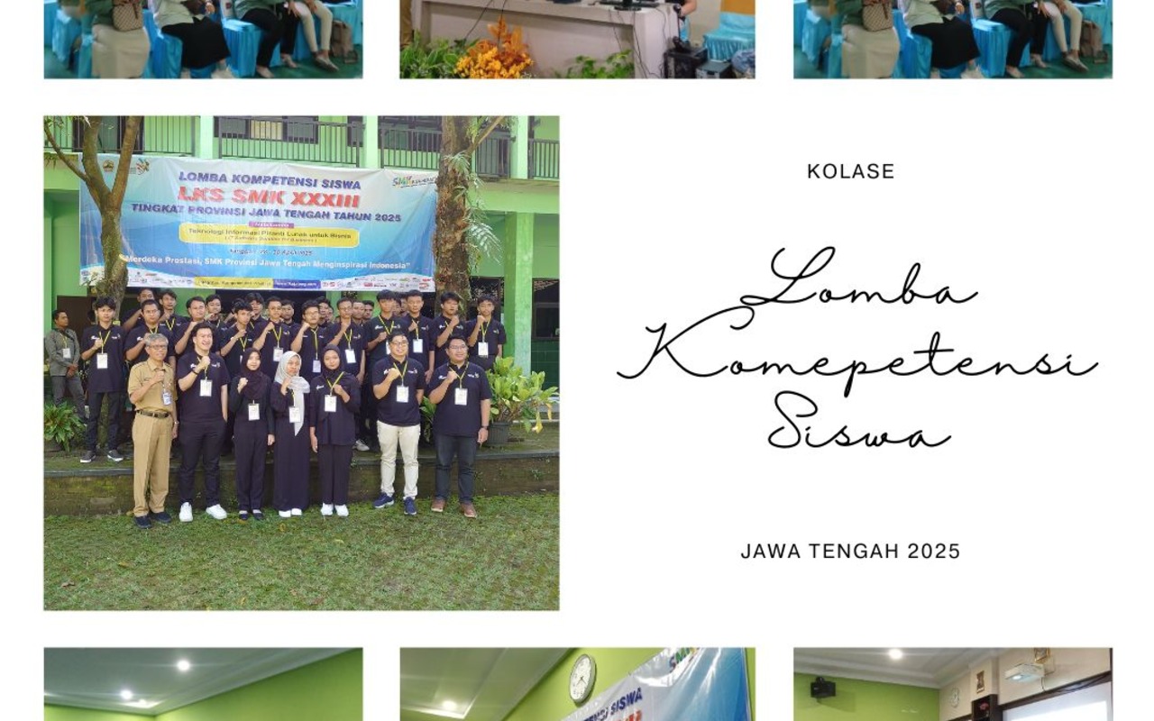 Rekap LKS SMK Jateng Ke-33 Teknologi Informasi Perangkat Lunak untuk Bisnis Berjalan Lancar